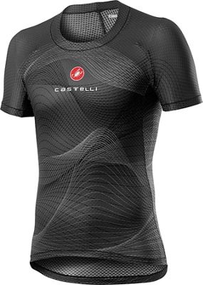 Castelli Pro Mesh Short Sleeve Base Layer  - nero chiaro, nero chiaro