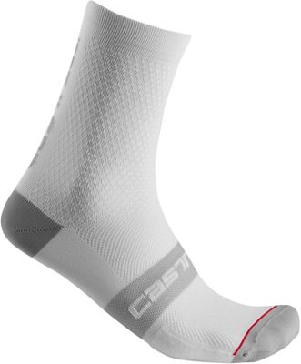 Castelli Superleggera 12 Socks - Blanc - S/M