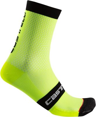 Castelli Superleggera 12 Socks - Jaune Fluo - XXL