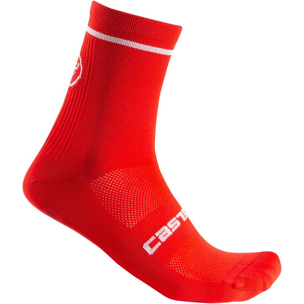 Castelli Entrata 13 Socks - Red - L/XL/XXL}, Red