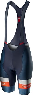 Castelli Competizione Bibshort (Stripe)  - Dark Steel Blue, Dark Steel Blue