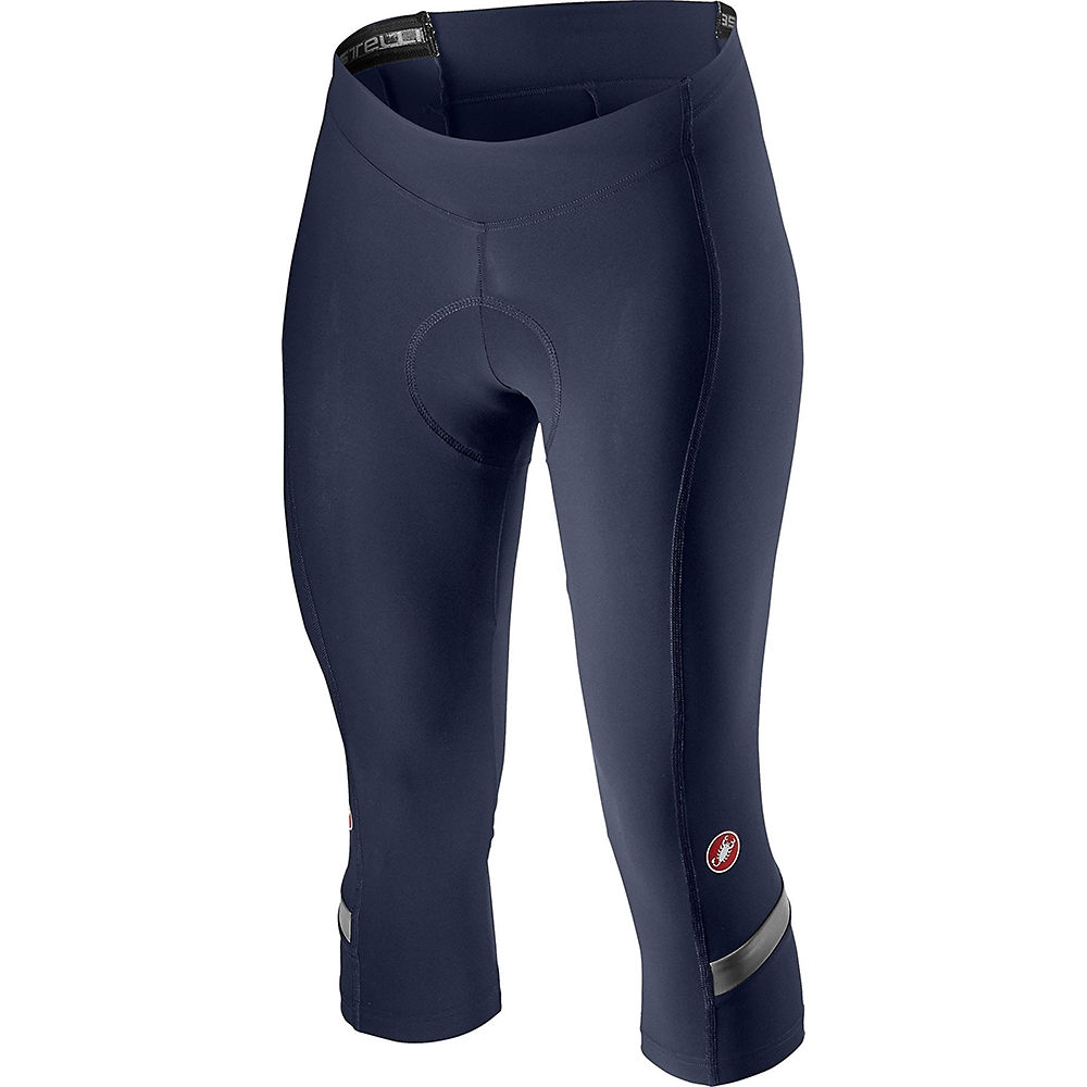 Castelli Women's Velocissima 2 Knicker - Dark Steel Blue-Pink Fluo-Rasberry - XS