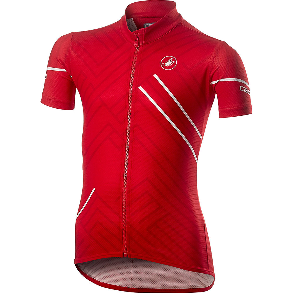 Castelli Kid's Campioncino Jersey - Rouge - 12-13 Years