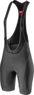 Castelli Women's Prima Bibshort - Dark Gray-Celeste, Dark Gray-Celeste