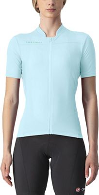Castelli Women's Anima 3 Jersey - Light Acqua-Aruba Blue, Light Acqua-Aruba Blue