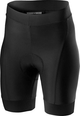 Castelli Women's Prima Short  - Black-Light Turquoise - XS, Black-Light Turquoise