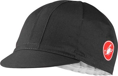 Castelli Espresso Cap - Nero/Nero - One Size, Nero/Nero
