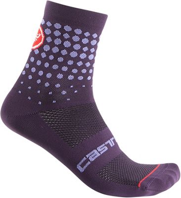 Castelli Women's Puntini Socks - Deep Purple - S/M