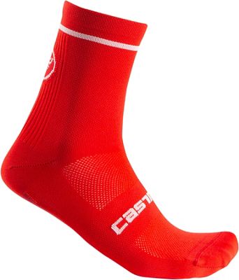 Castelli Entrata 9 Socks - Red - L/XXL}, Red