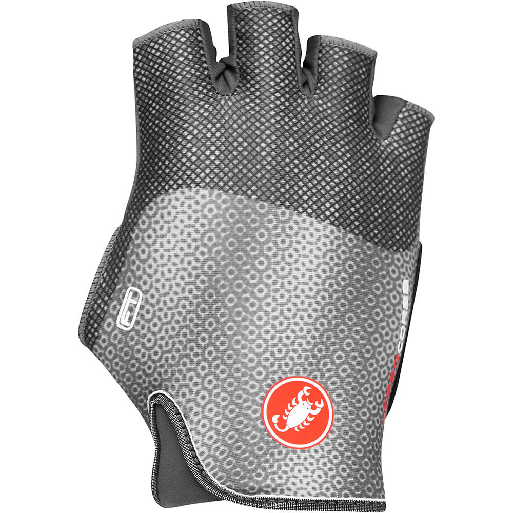 Castelli Women's Rosso Corsa Free Gloves - Gris argent, Gris argent