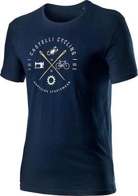 Castelli Sarto T-Shirt - Dark Infinity Blue - XXL