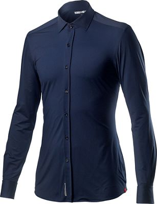 Castelli VG Button Shirt  - Dark Infinity Blue, Dark Infinity Blue