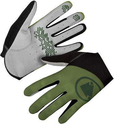 Endura Hummvee Lite Icon Gloves - Olive Green - S}, Olive Green