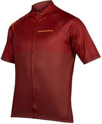 Endura Hummvee Ray Short Sleeve Cycling Jersey - Cacao
