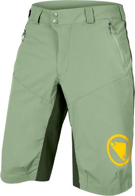 Endura MT500 Spray Shorts (Waterproof Rear) - Bottle Green - S}, Bottle Green