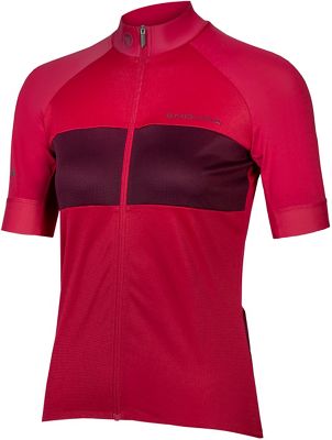 Endura Women's FS260-Pro SS Cycling Jersey - Berry - M}, Berry