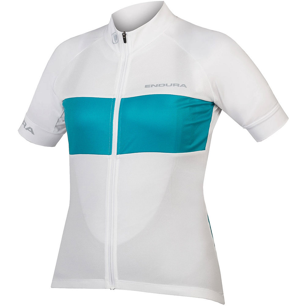 Endura Women's FS260-Pro SS Cycling Jersey - Blanc