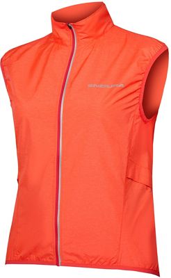 Endura Women's Pakagilet Packagble Gilet - Hi-Viz Coral