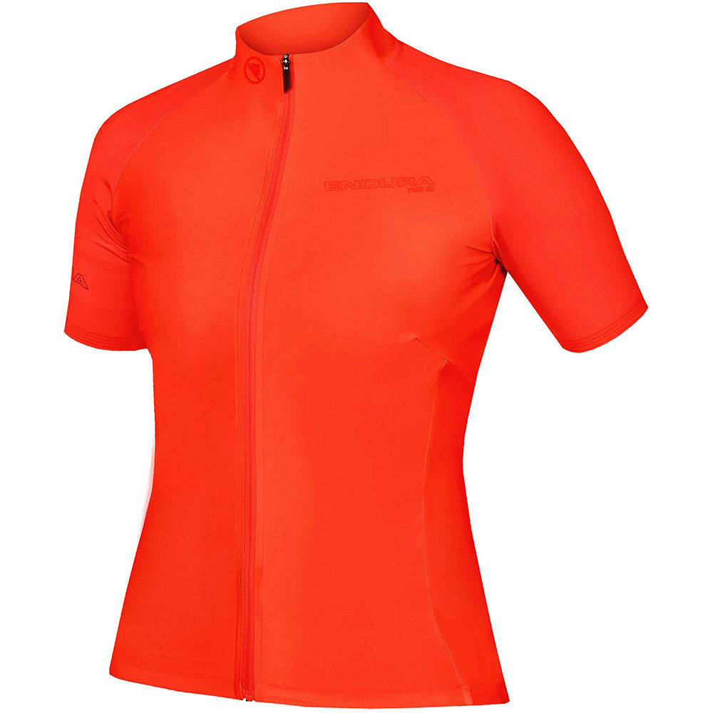 Endura Women's Pro SL SS Cycling Jersey II - Hi-Viz Coral