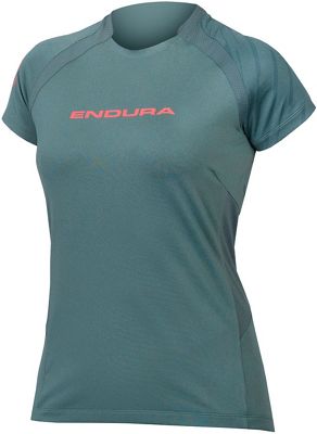 Endura Women's SingleTrack SS Cycling Jersey - Moss - XS}, Moss