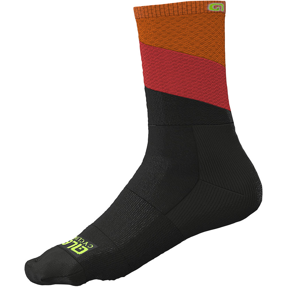 Alé Delta Socks - Noir/Rouge