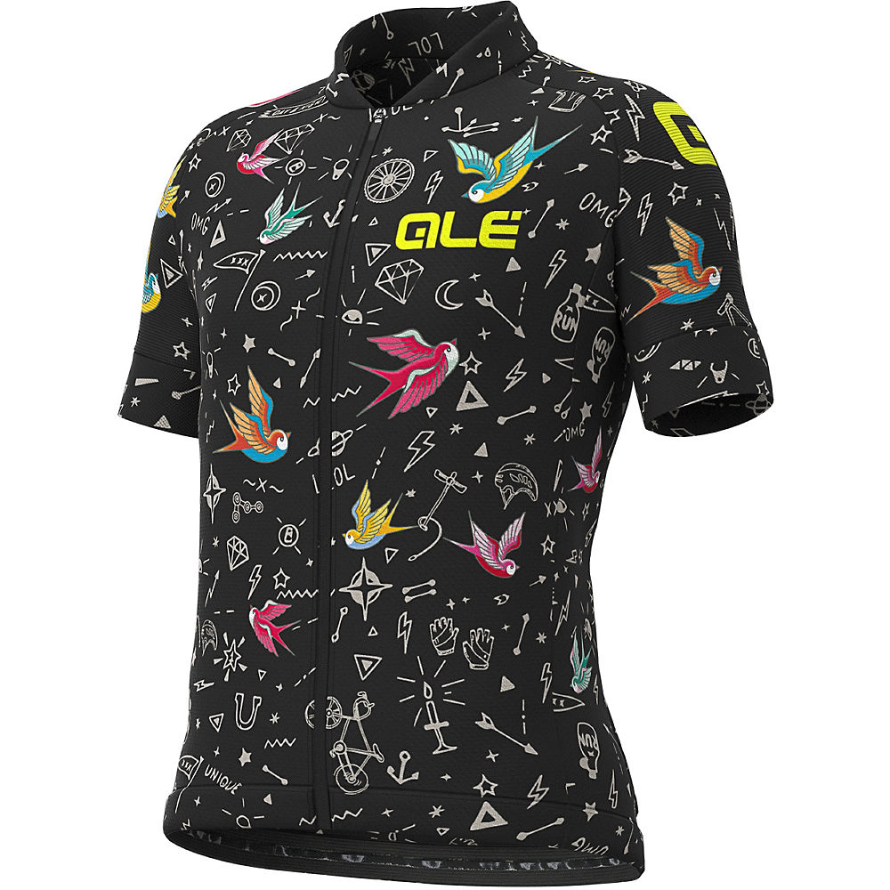 Alé Kids Versilia Jersey - Noir - 8-9 Years