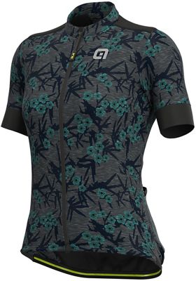 Alé Women's Joshua Jersey  - XL - Black Flowers