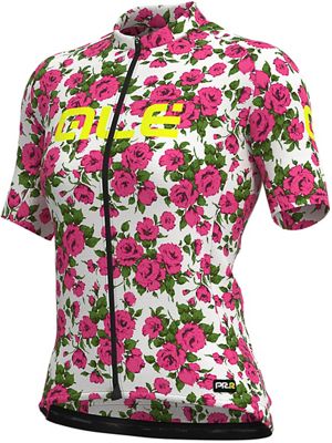 Alé Women's Graphics PRR Roses Jersey - Fluro Pink