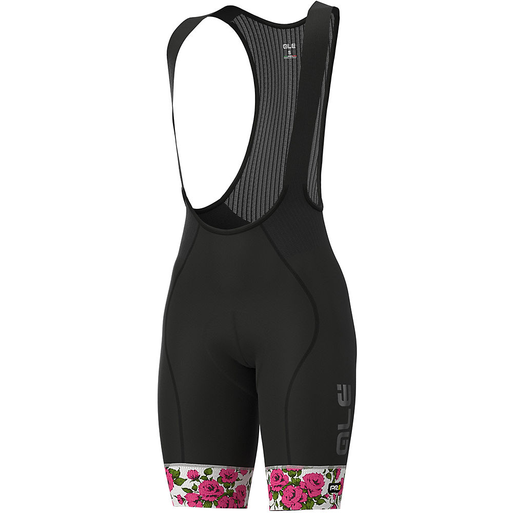 Alé Women's Graphics PRR Roses Bib Shorts - Fluro Pink - XS