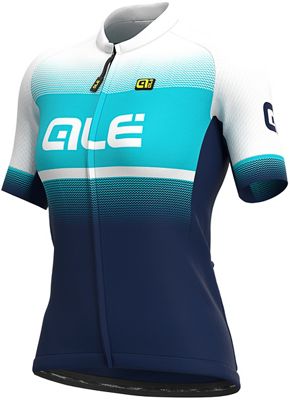 Alé Women's Solid Blend Jersey - Blue-Turquoise - S}, Blue-Turquoise