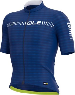 Alé Graphics PRR Green Road Jersey - Blue-White - M}, Blue-White