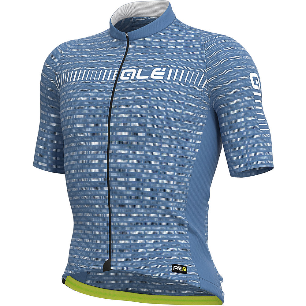 Alé Graphics PRR Green Road Jersey - Dust Grey-White