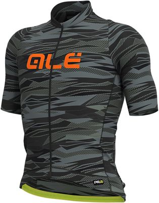 Alé Graphics PRR Rock Jersey - Noir/Fluro Orange - XS