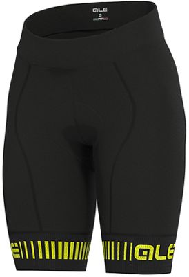 Alé Women's Graphics PRR Strada Shorts - Noir/Fluro Yellow