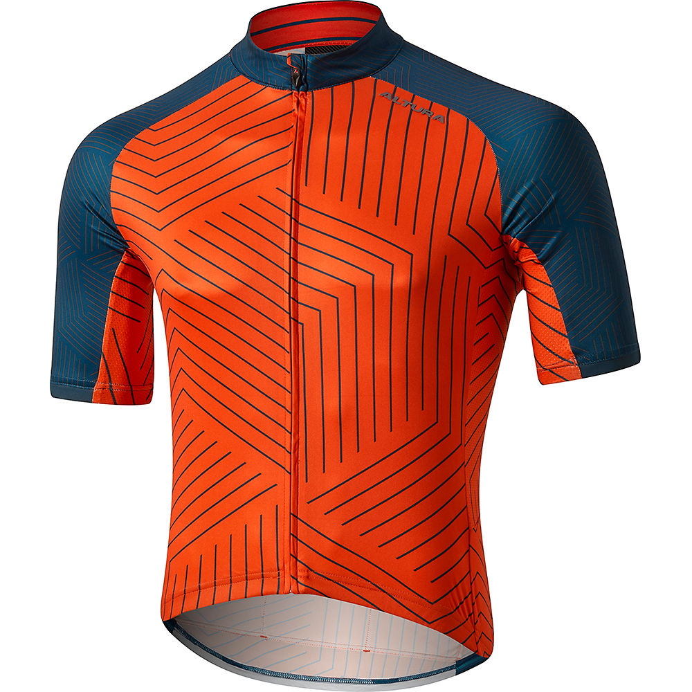 Altura Icon Jersey Tessalate - Orange/Bleu - XXL