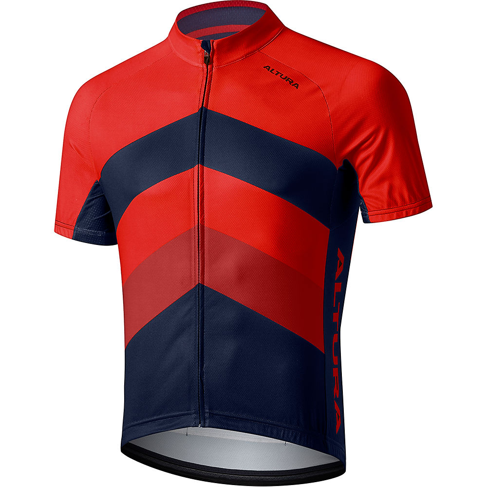 Altura Club Jersey - Rouge/Bleu marine - XXL