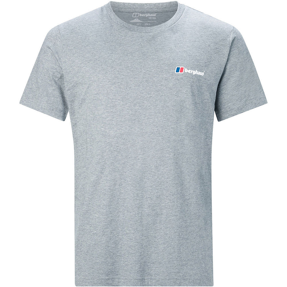 Berghaus Corporate Logo Tee - Grey Marl - XXL, Grey Marl