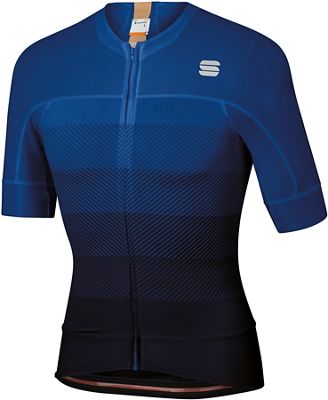 Sportful Bodyfit Pro Evo Jersey - Black-Blue Twilight-Gold - XXL