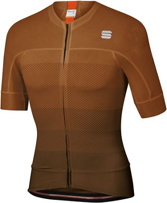 Sportful Bodyfit Pro Evo Jersey - Chocolate-Coconut-Fire Red