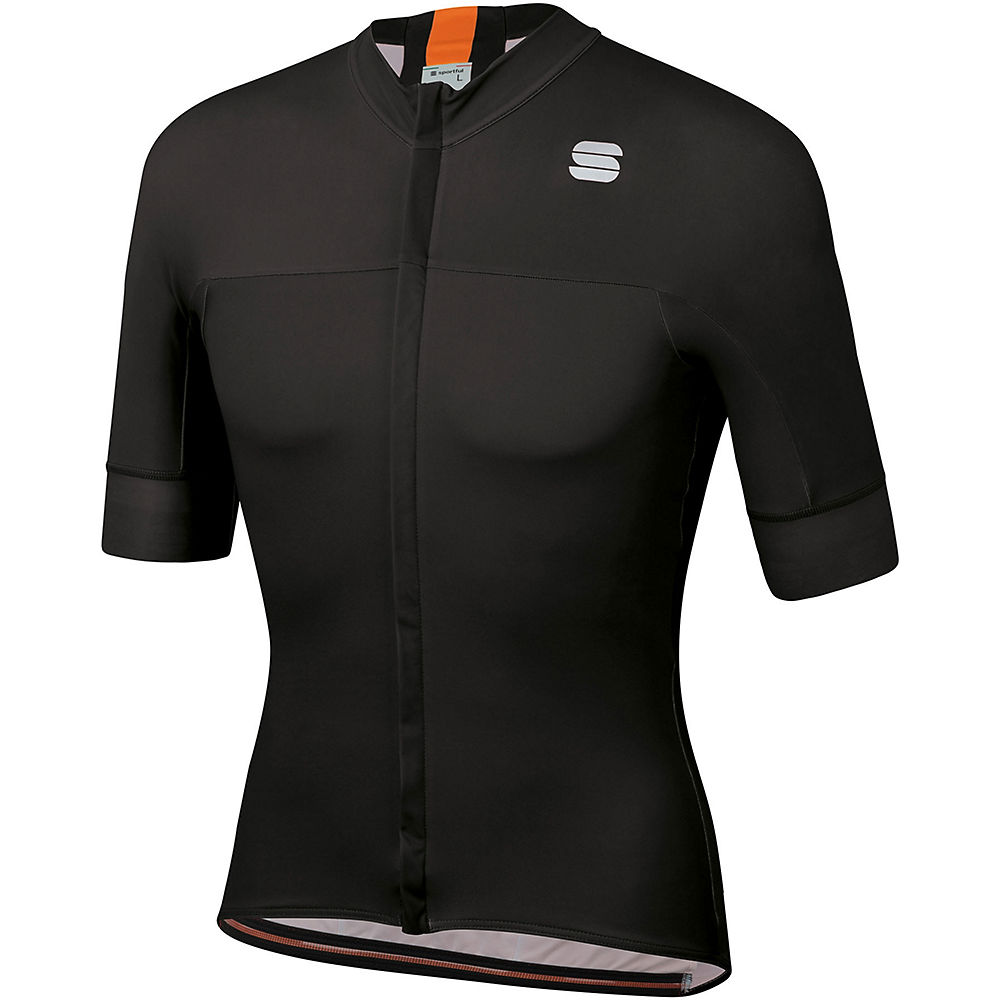 Sportful Bodyfit Pro Classics Jersey - Noir/ORANGE SDR - XL