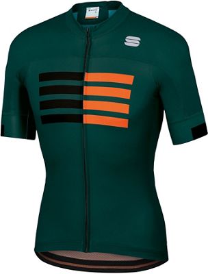 Sportful Wire Jersey  – Sea Moss-Black-Orange SDR, Sea Moss-Black-Orange SDR