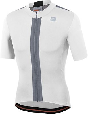 Sportful Strike Short Sleeve Jersey - Blanc-Noir - M