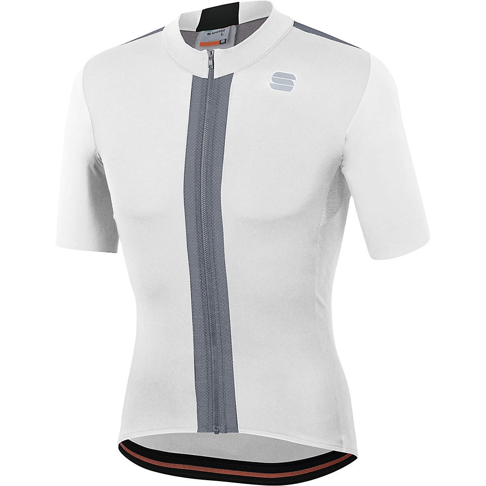 Sportful Strike Short Sleeve Jersey - Blanc-Noir