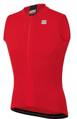 Sportful Strike Sleeveless Jersey - Rouge-Noir