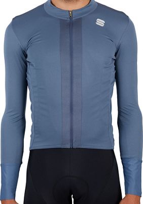 Maglia maniche lunghe Sportful Strike - Blue Sea-Black, Blue Sea-Black