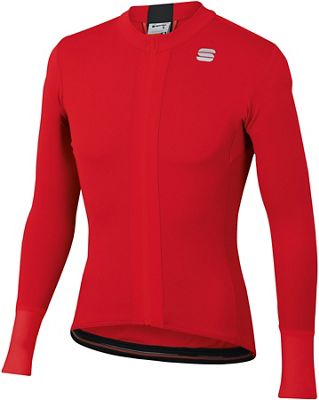Sportful Strike Long Sleeve Jersey - Rouge-Noir - XXXL