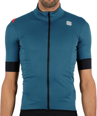 Giacca maniche corte Sportful Fiandre Light NoRain - Blue Sea, Blue Sea