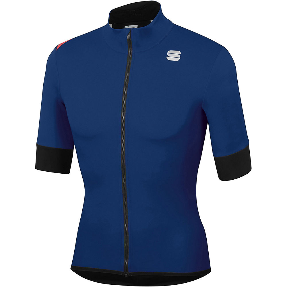 Sportful Fiandre Light NoRain Short Sleeve Jacket - Blue Twilight