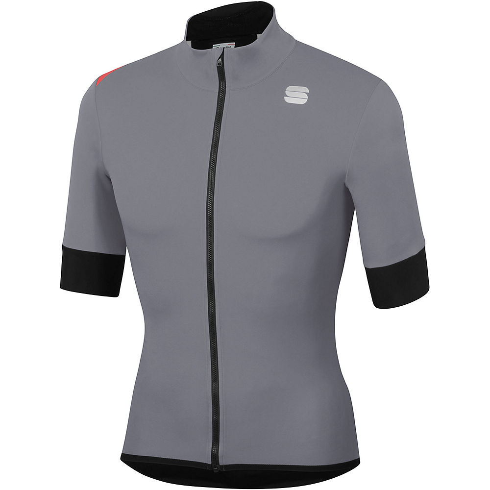 Sportful Fiandre Light NoRain Short Sleeve Jacket - Cement - XXXL