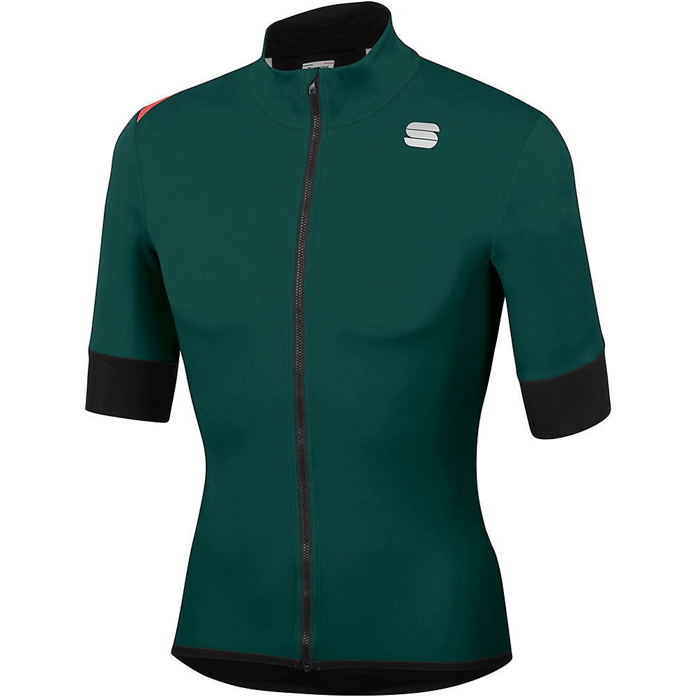 Image of Sportful Fiandre Light NoRain Short Sleeve Cycling Jacket - SS21 - Sea Moss / 3XLarge